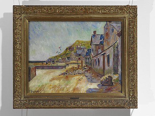 Port-en-Bessin. Le 14 juillet, 1884, Paul Signac