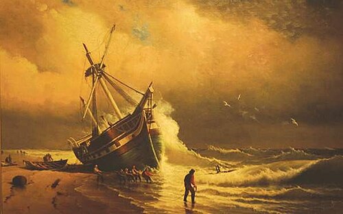 The Wreckers, 1877, Robert Swain Gifford