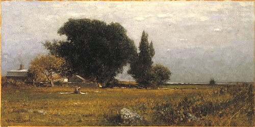 Trees and Meadow, 1885, Robert Swain Gifford