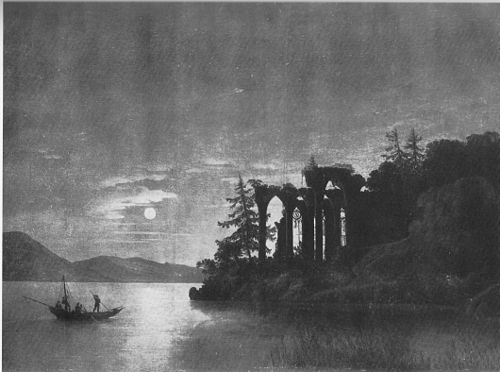 The Night, 1814, Karl Friedrich Schinkel