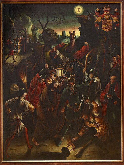 L'Arrestation du Christ, 1550, Maître de l'autel de Beyghem