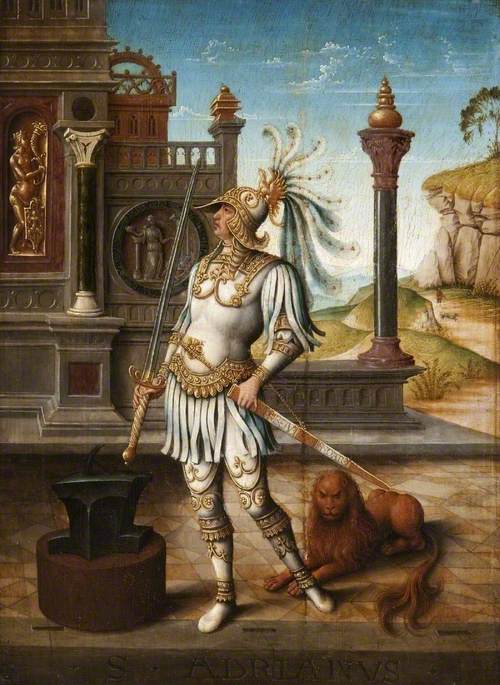 Saint Adrian, 1520, Maître de l'autel de Beyghem