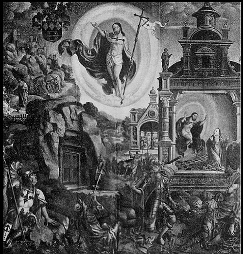 La Résurrection, 1520, Maître de l'autel de Beyghem