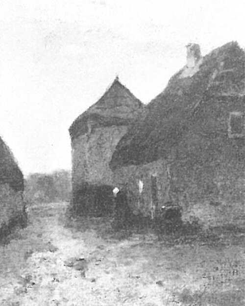 Achterhoek farmhouse with haystack, 1895, Piet Mondrian
