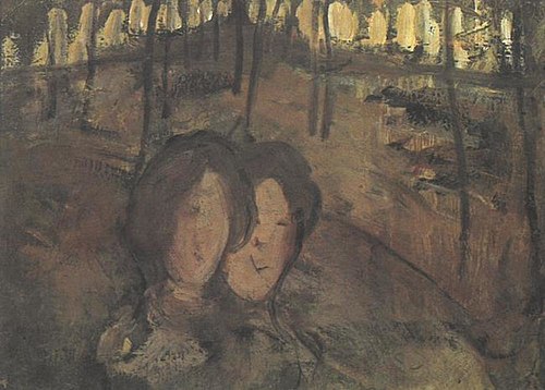 Femmes dans un bois, 1898, Piet Mondrian