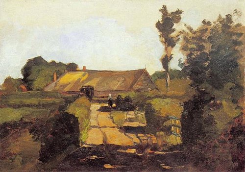 Farm building near Laren, 1898, Piet Mondrian