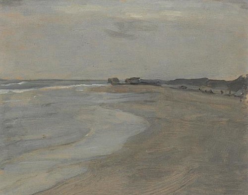 Beach scene, 1901, Piet Mondrian