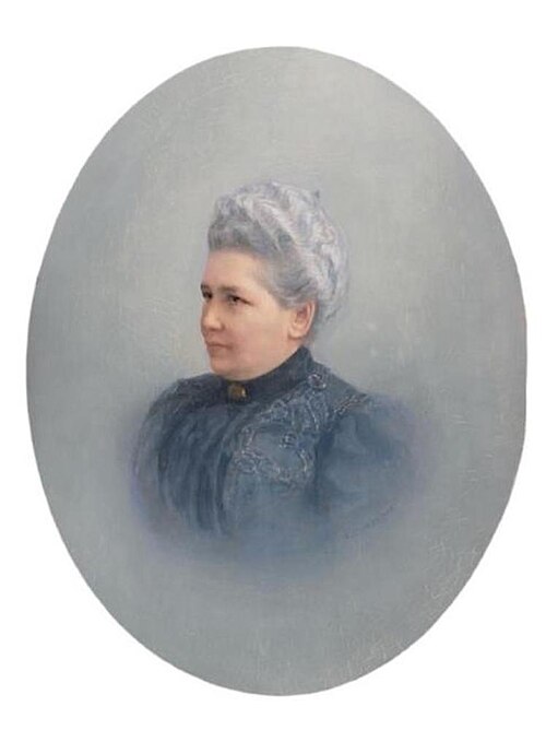 Portrait of Louise Charlotte Mathilde van den Bosch (1843-1907), 1902, Piet Mondrian