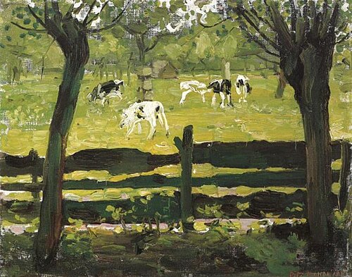 The white bull calf, 1905, Piet Mondrian