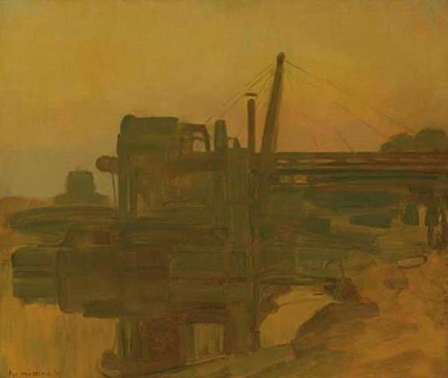 Dredge III, 1907, Piet Mondrian