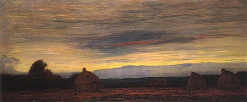 Evening, 1908, Piet Mondrian