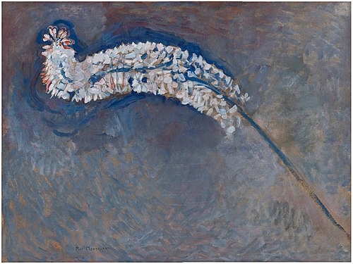 Foxtail lily, 1909, Piet Mondrian