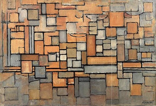 Gemälde no.I, 1913, Piet Mondrian