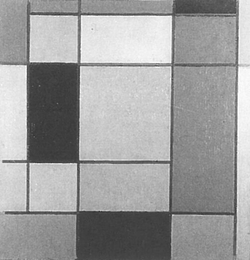 Composition III, 1920, Piet Mondrian