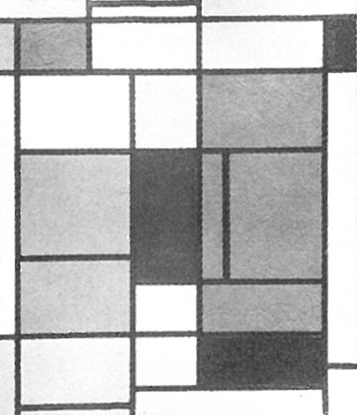 Tableau no. I, 1920, Piet Mondrian