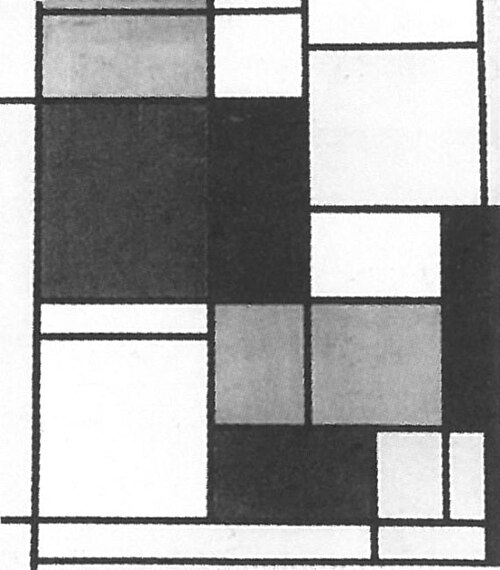 Tableau no. II, 1921, Piet Mondrian