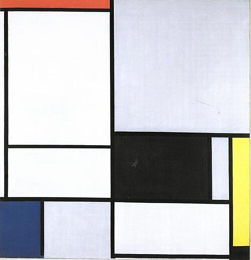 Tableau II, 1921, Piet Mondrian