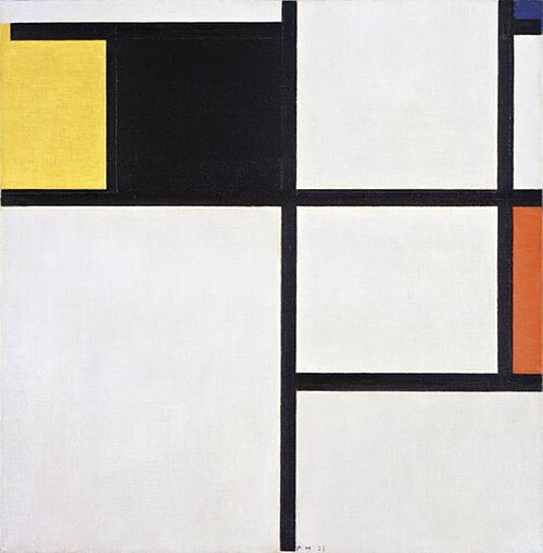 Tableau, 1923, Piet Mondrian