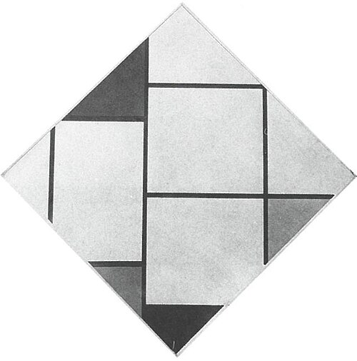 Tableau no. IV, 1924, Piet Mondrian