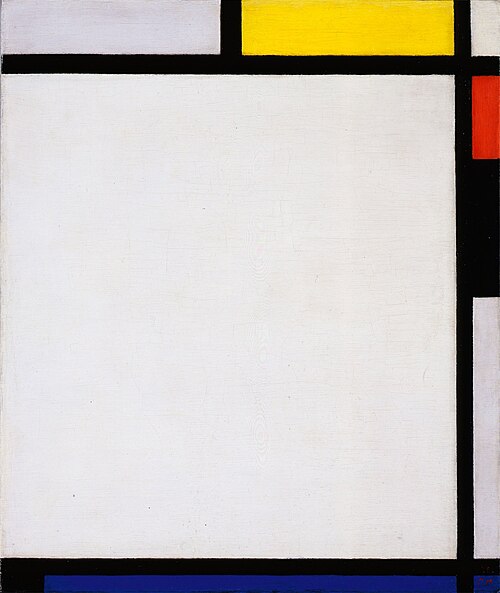 Tableau no. VIII, 1925, Piet Mondrian