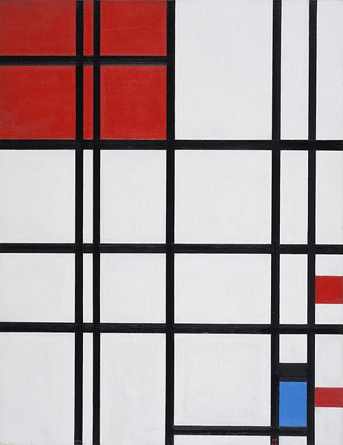 Composition no. 7, 1939, Piet Mondrian