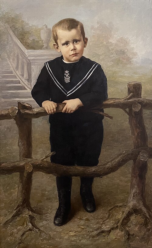 Portrait of a little boy, 1896, Piet Mondrian