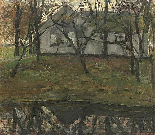 Farm along the river Gein, 1902, Piet Mondrian