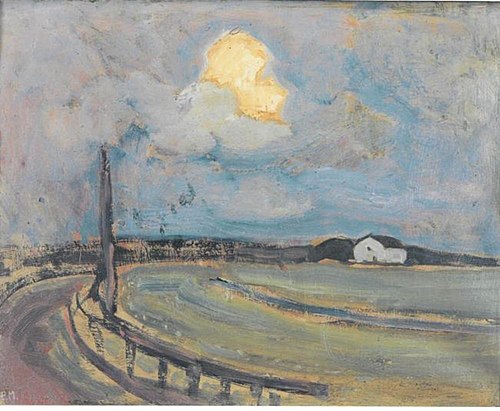 Evening, 1907, Piet Mondrian