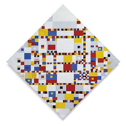 Victory Boogie Woogie, 1942, Piet Mondrian