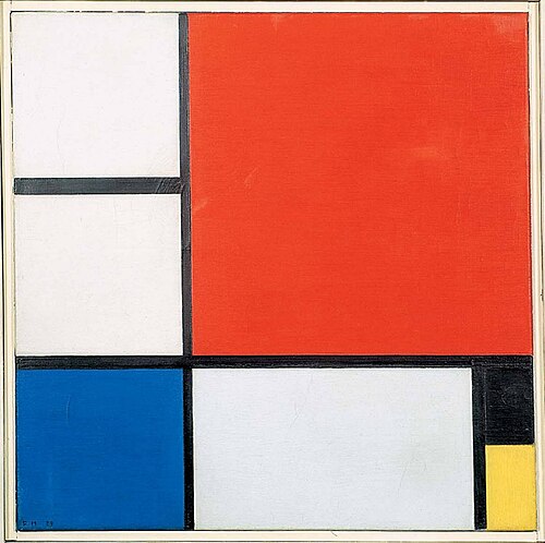 Composition II, 1929, Piet Mondrian