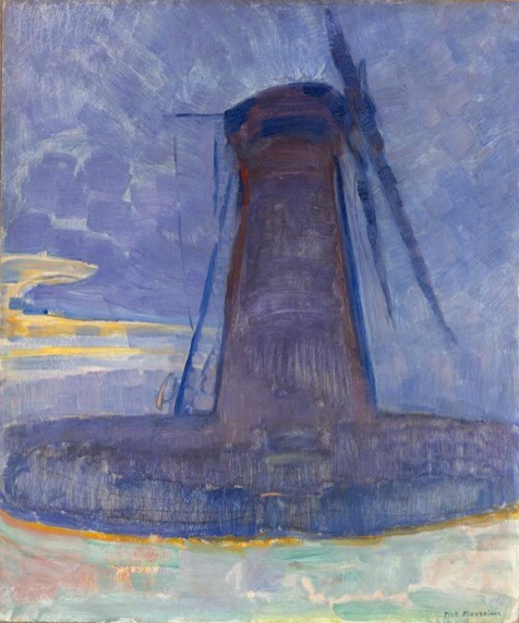 Mill at Domburg, 1908, Piet Mondrian