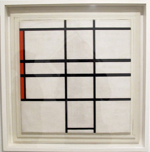 Composition with White and Red, 1936, Piet Mondrian