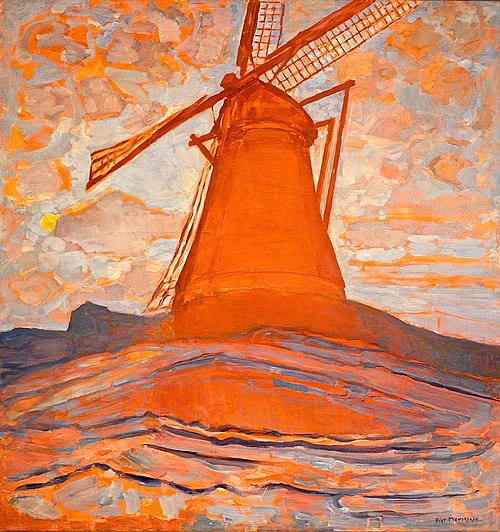 The Mill, 1908, Piet Mondrian