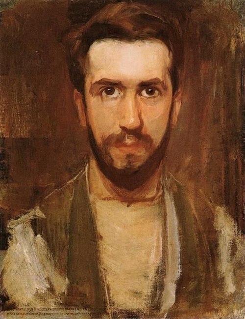 Portrait de l'artiste, 1900, Piet Mondrian