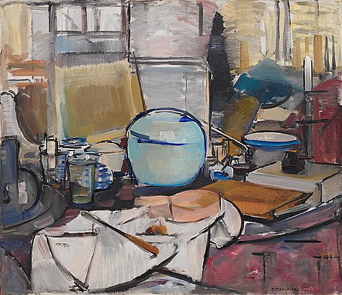 Nature morte au pot de gingembre I, 1911, Piet Mondrian