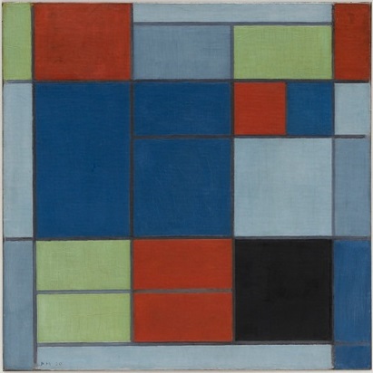 Composition C, 1920, Piet Mondrian