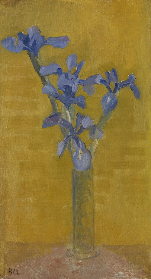 Irises, 1910, Piet Mondrian