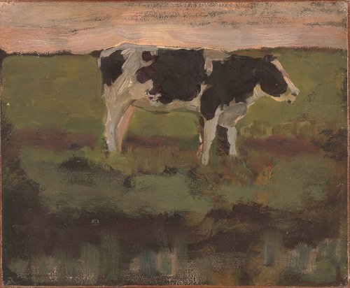 Black and White Heifer, 1904, Piet Mondrian