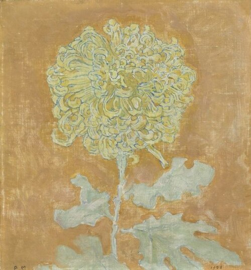Chrysanthemum, 1906, Piet Mondrian