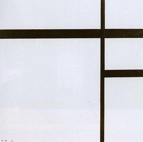 Composition en blanc et noir II, 1930, Piet Mondrian