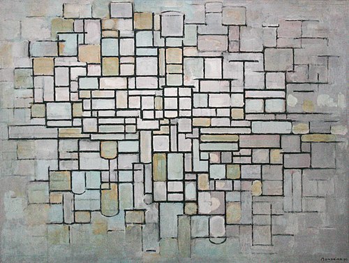Composition No. 11, 1913, Piet Mondrian