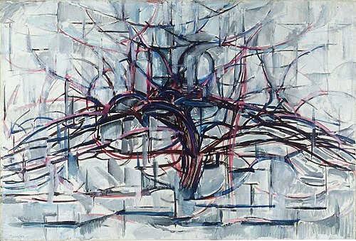 Horizontal Tree, 1911, Piet Mondrian