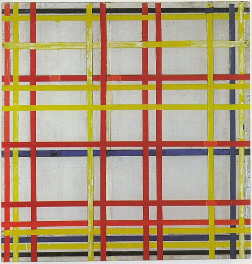 New York City I, 1941, Piet Mondrian