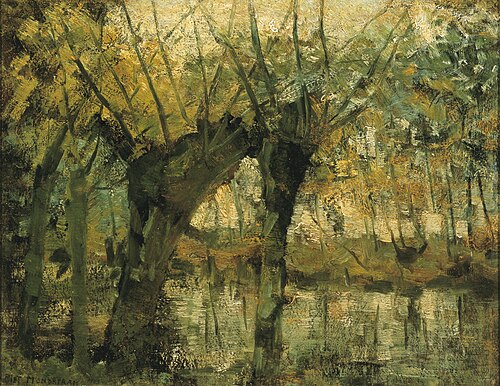Willow Grove: Impression of Light and Shadow, 1905, Piet Mondrian
