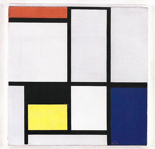 Composition No. III, 1921, Piet Mondrian