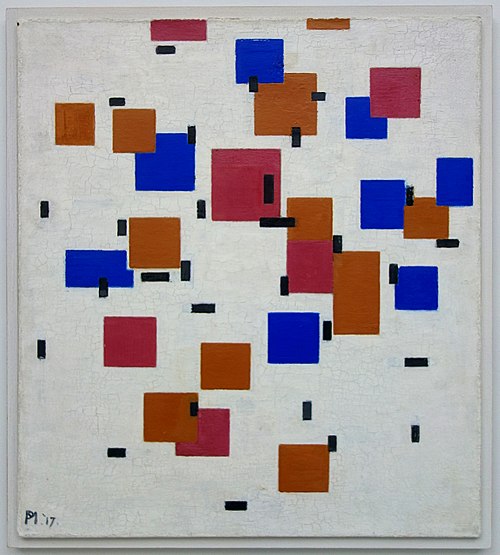 Composition in colour A, 1917, Piet Mondrian