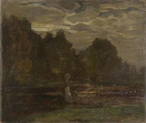 Fen near Saasveld, 1907, Piet Mondrian