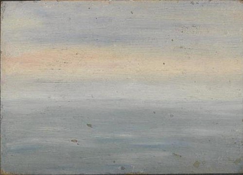 Underpainting for land and sky, 1906, Piet Mondrian