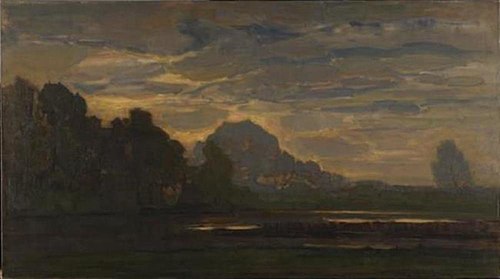 Fen near Saasveld, 1907, Piet Mondrian