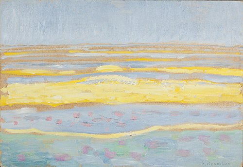 Marine, 1909, Piet Mondrian